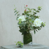 Artificial Rose Arrangement by Evergreen Flowers Ireland, Timeless Beauty, Faux Flower Arrangement, Silk Flowers, Artificial Floral Arrangements , Wedding Arrangement, Wedding Bouquet, Valentine's Gift