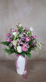 Silk Flower Arrangement by Evergreen Flowers Ireland, Timeless Beauty, Faux Flowers, Artificial Flowers, Artificial Floral Displays, wedding Flowers, Wedding Floral Displays, Wedding Bouquet , Valentine's Gift