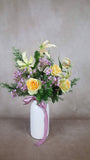 Silk Flower Arrangement by Evergreen Flowers Ireland, Timeless Beauty, Faux Flowers, Artificial Flowers, Artificial Floral Displays, wedding Flowers, Wedding Floral Displays, Wedding Bouquet , Valentine's Gift