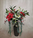 Faux Flower Arrangement by Evergreen Flowers Ireland , Timeless Beauty , Silk Flowers, Faux Floral Decor, Artificial Floral Displays