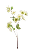 Faux Helleboris Stem by Evergreen Flowers, Ireland, Timeless Beauty, Faux Christmas Rose, Silk Flowers, Artificial Floral Display