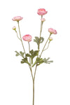 Faux pink ranunculus spray by Evergreen flowers Ireland  