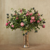 Artificial Rose Arrangement by Evergreen Flowers Ireland, Timeless Beauty, Faux Flower Arrangement, Silk Flowers, Artificial Floral Arrangements 