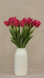 Artificial Tulip Bundle by Evergreen Flowers, Ireland, Timeless Beauty, Real Touch Flowers, Artificial Floral Design, Silk Flowers 