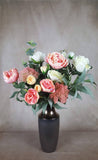 Faux Flower Arrangement by Evergreen Flowers Ireland , Timeless Beauty , Silk Flowers, Faux Floral Decor, Artificial Floral Displays 