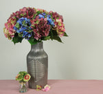 Faux Hydrangea Flower Arrangement by Evergreen Flowers, Timeless Beauty, Faux Flowers, Silk Flowers, Artificial Floral Design 