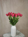 Artificial Tulip Bundle by Evergreen Flowers, Ireland, Timeless Beauty, Real Touch Flowers, Artificial Floral Design, Silk Flowers 