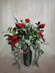 Faux Christmas Bouquet by Evergreen Flowers Ireland, Timeless Beauty 