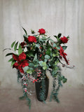 Faux Christmas Bouquet by Evergreen Flowers Ireland, Timeless Beauty 