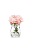 Artificial Rose Jar by Evergreen Flowers, Ireland, Timeless Beauty, Faux Flowers in Jars, Silk flowers set in Resin, Artificial Floral Decor